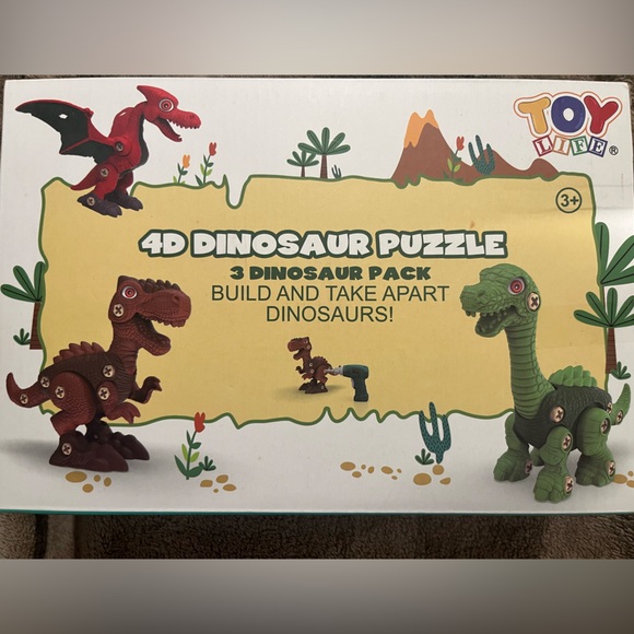 Toy Life 4D dinosaur 3-pack - Picture 1 of 2